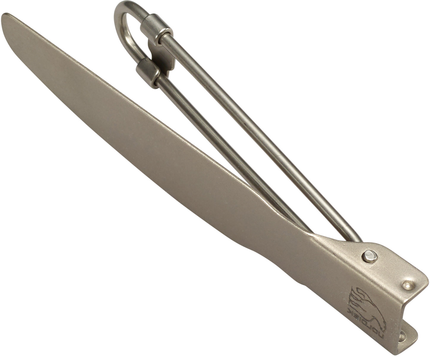 Titanium foldable knife